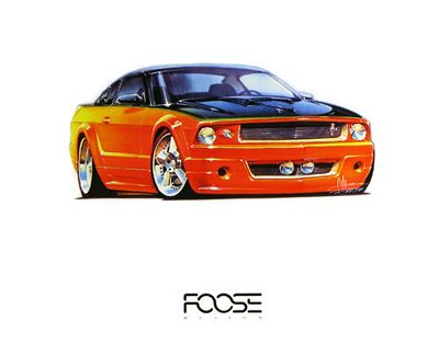 400x314 chip foose design sketches - Chip Foose Mustang Drawing