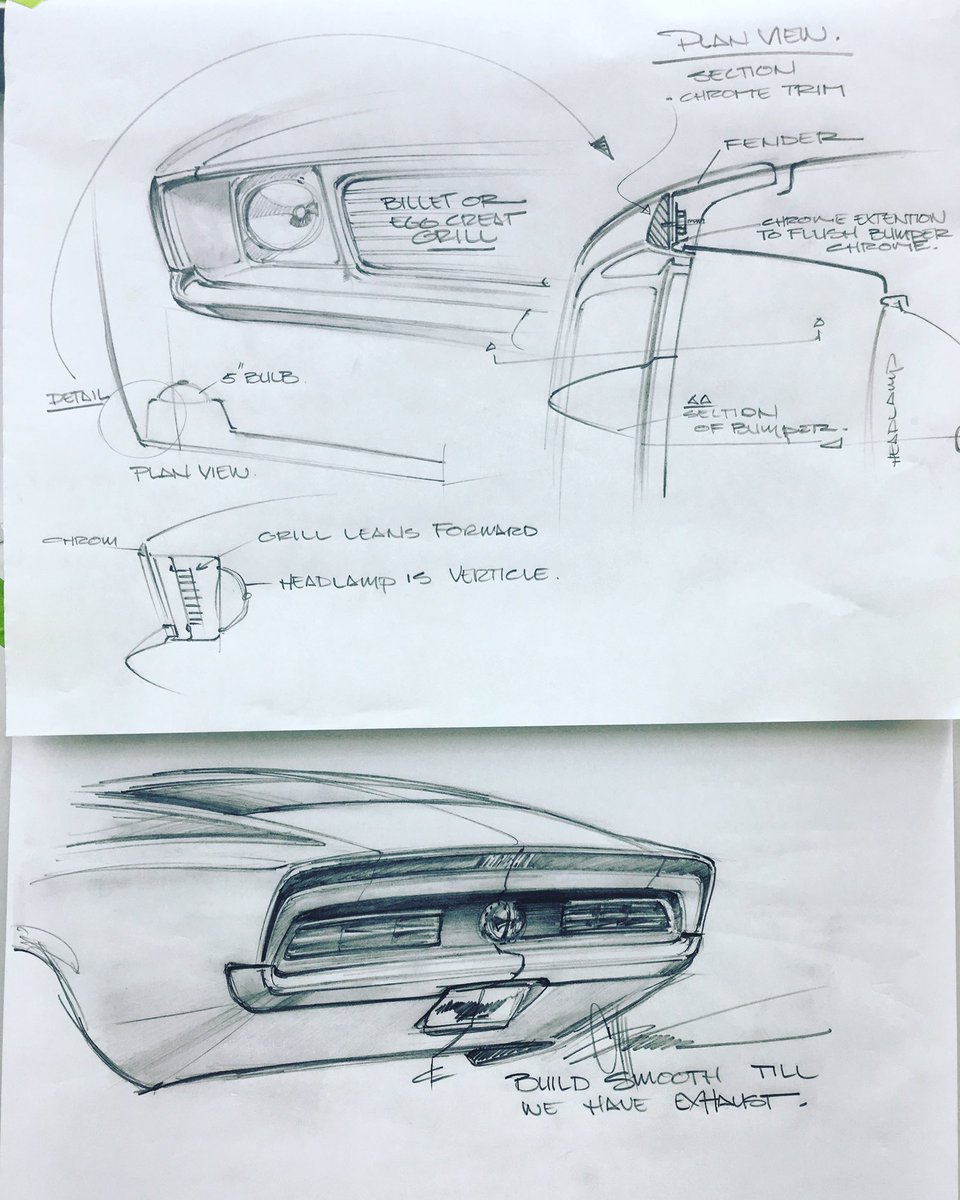 Chip Foose Mustang Drawing at Explore collection of Chip Foose Mustang Drawing