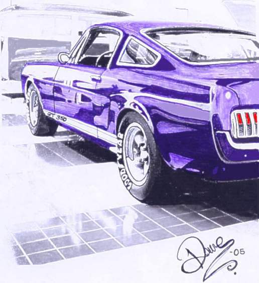 516x564 Do You Like My Latest Drawing - Chip Foose Mustang Drawing