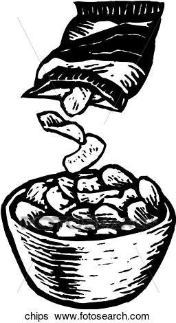 256x470 huge collection of 'chips drawing' download more than images - Chips Drawing