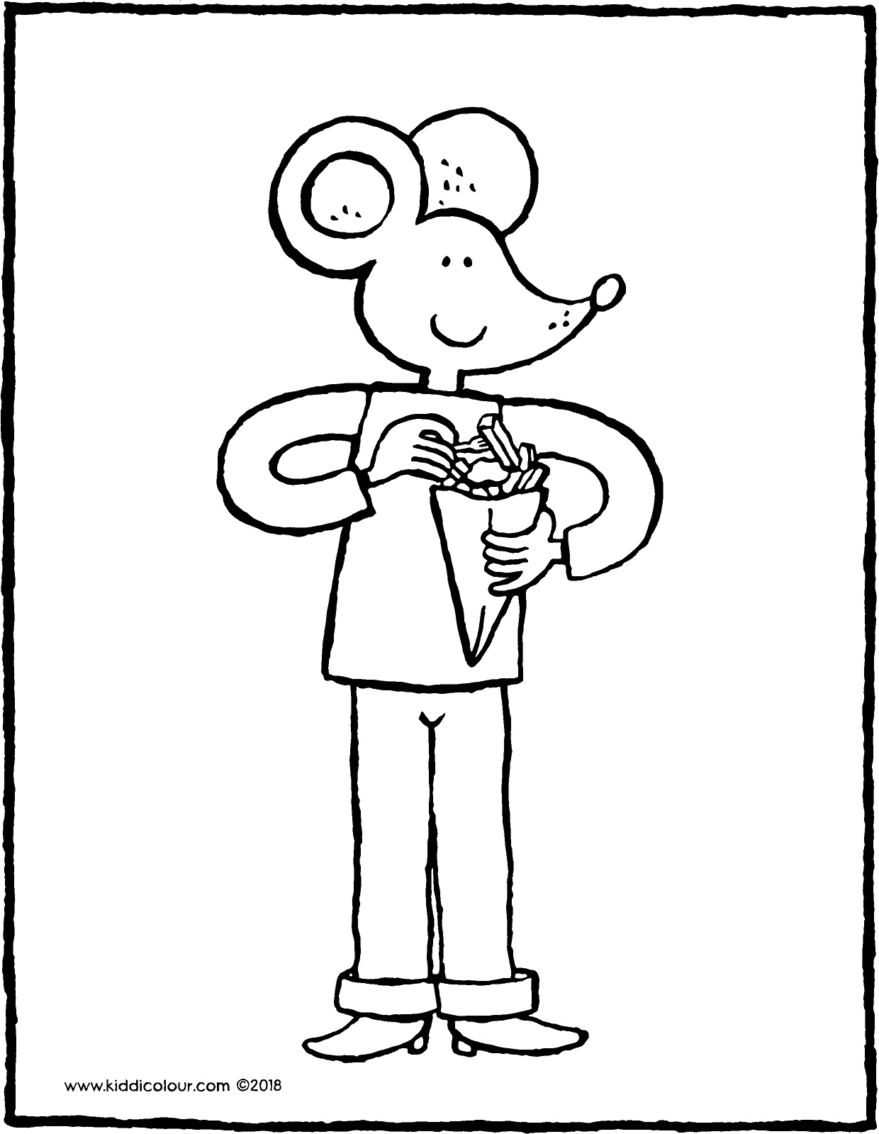 1240x1600 thomas eating yummy chips - Chips Drawing