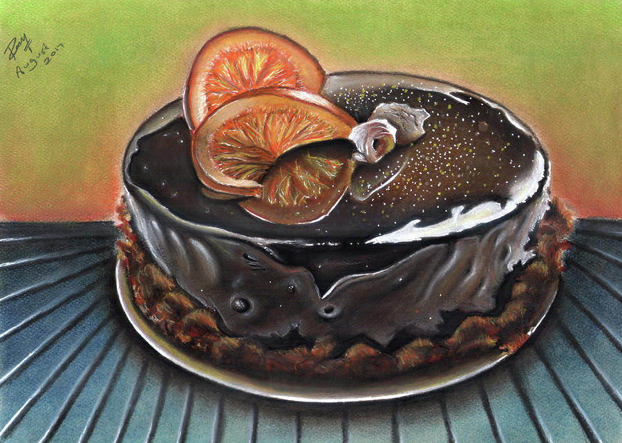 900x641 Chocolate Cake Drawing - Chocolate Cake Drawing