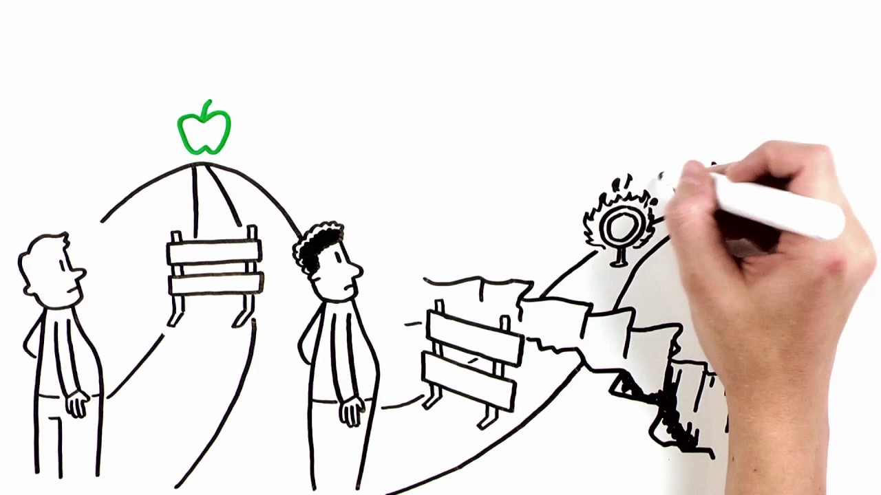 1280x720 Healthy Eating And Active Living Making The Healthy Choice - Choice Drawing