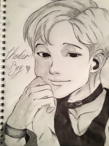 384x512 Choker Boy Drawing Killing Stalking - Choker Drawing