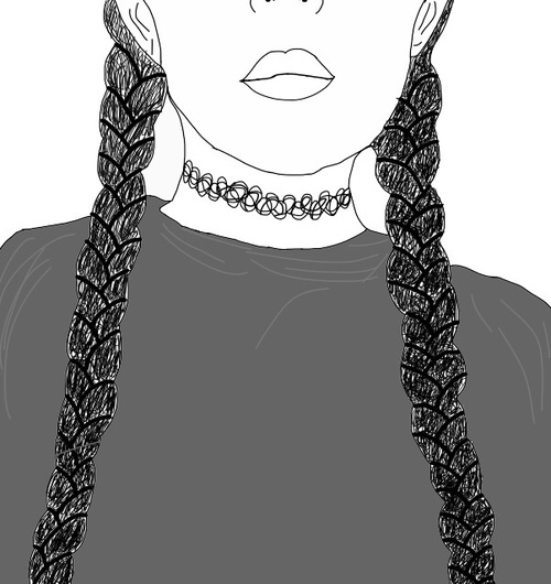 Choker Drawing at Explore collection of Choker Drawing