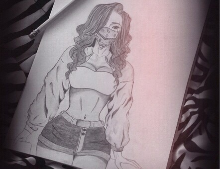 442x340 chola drawing uploaded - Chola Drawing Images