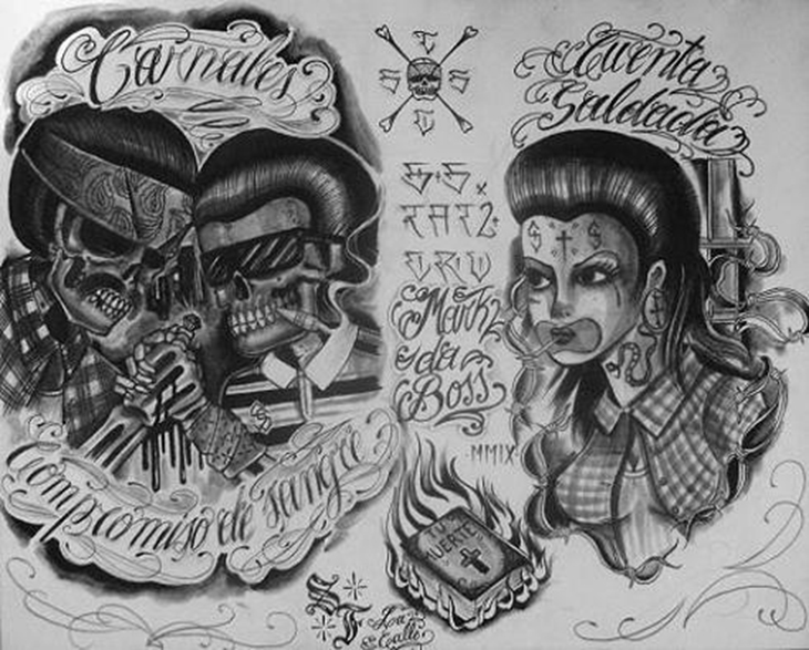 730x587 cholos drawings clowns hd wallpapers home design - Cholo Drawings P...