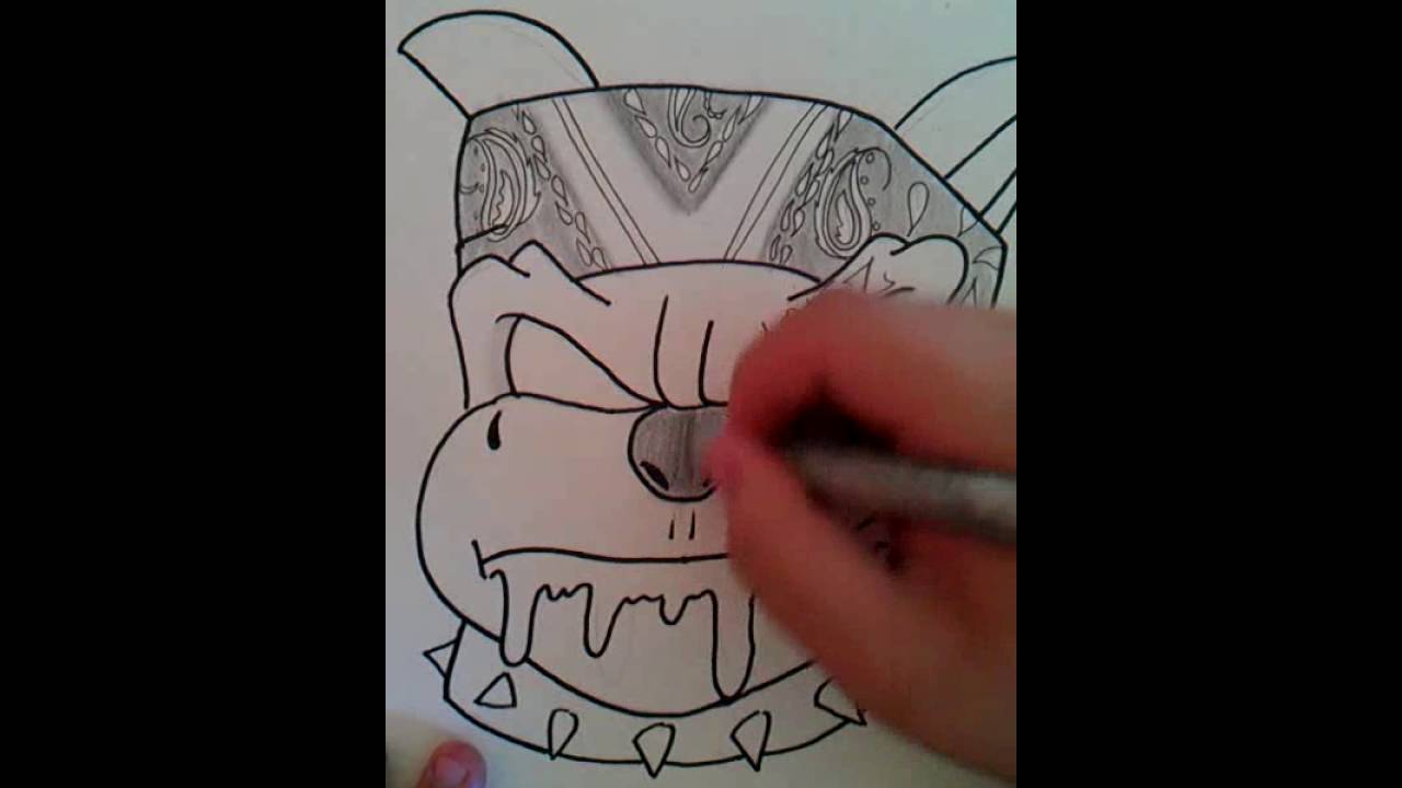1280x720 how to draw a cholo dog - Cholo Drawings Pictures