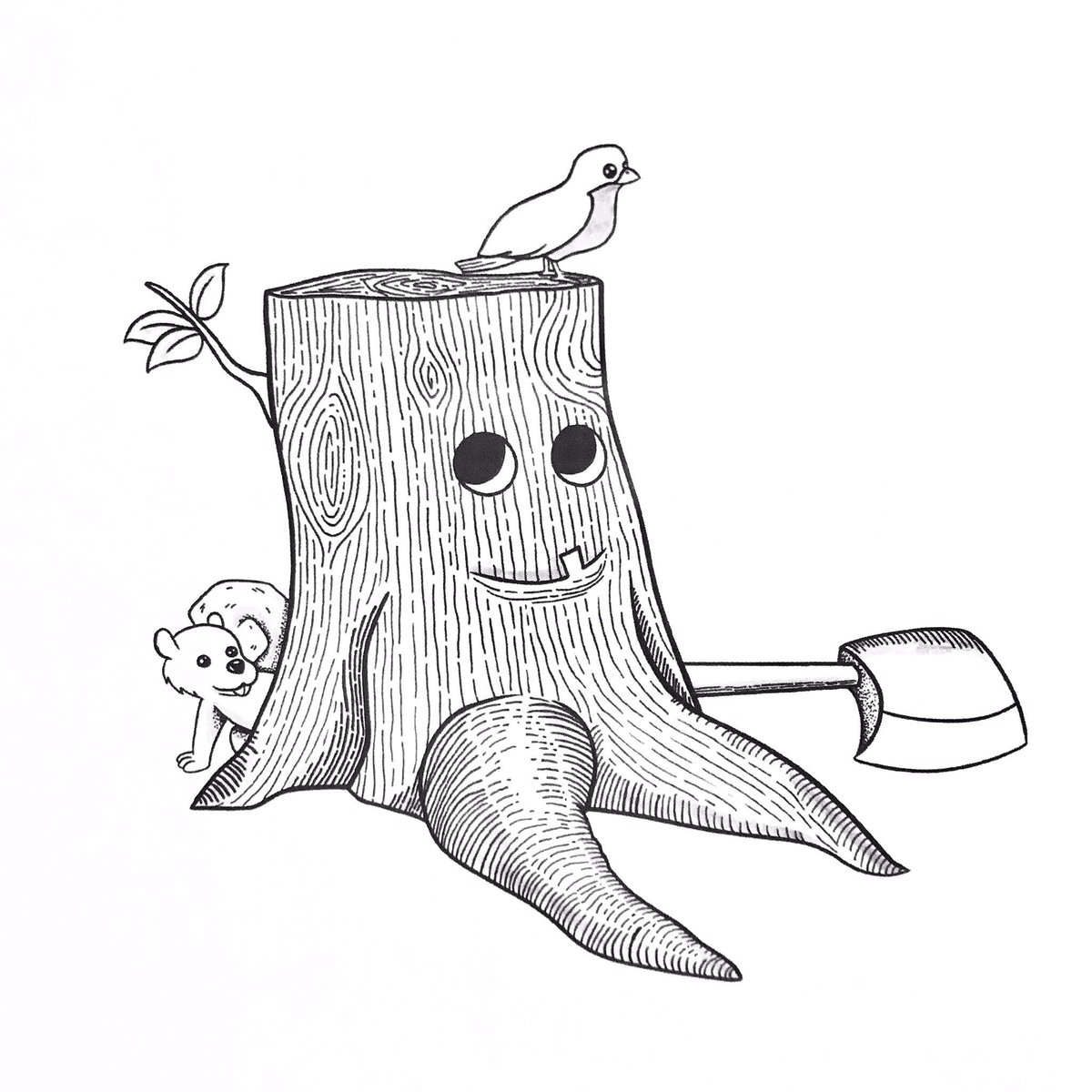 1200x1200 nelly perkins on twitter day 'chop' - Chop Drawing