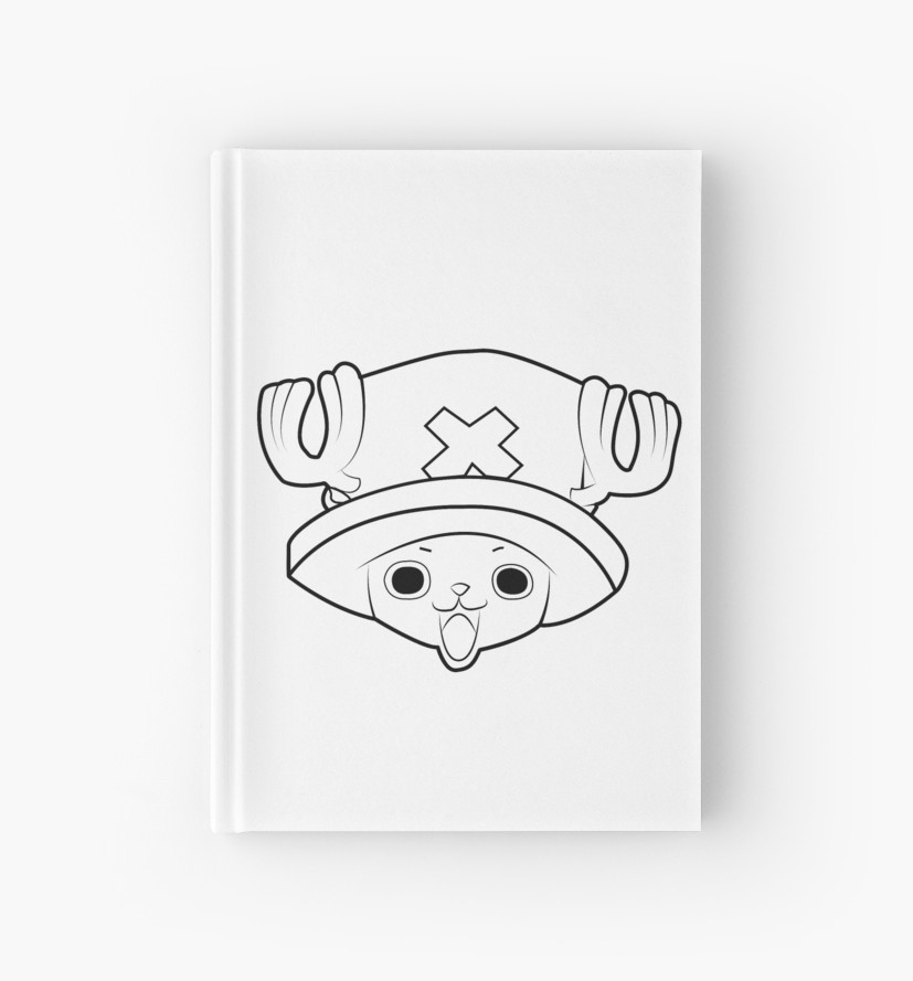 827x889 tony tony chopper hardcover journals - Chopper Drawing