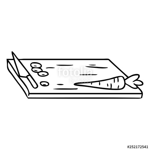 Chopping Board Drawing at Explore collection of