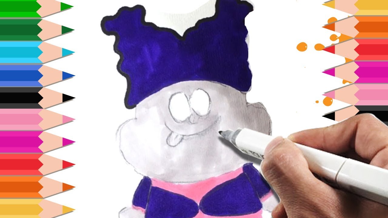1280x720 How To Draw And Coloring Pages Chowder - Chowder Drawing