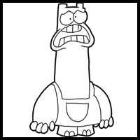 200x200 How To Draw Chowder Characters With Drawing Cartoons Lessons - Chowder Drawing