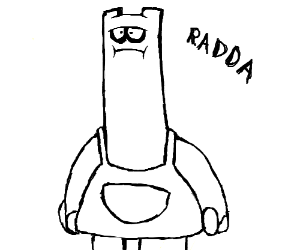 300x250 Shnitzel - Chowder Drawing