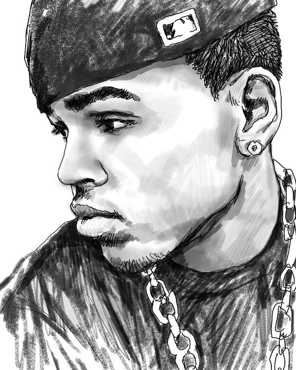 Chris Brown Drawings at PaintingValley.com | Explore collection of ...