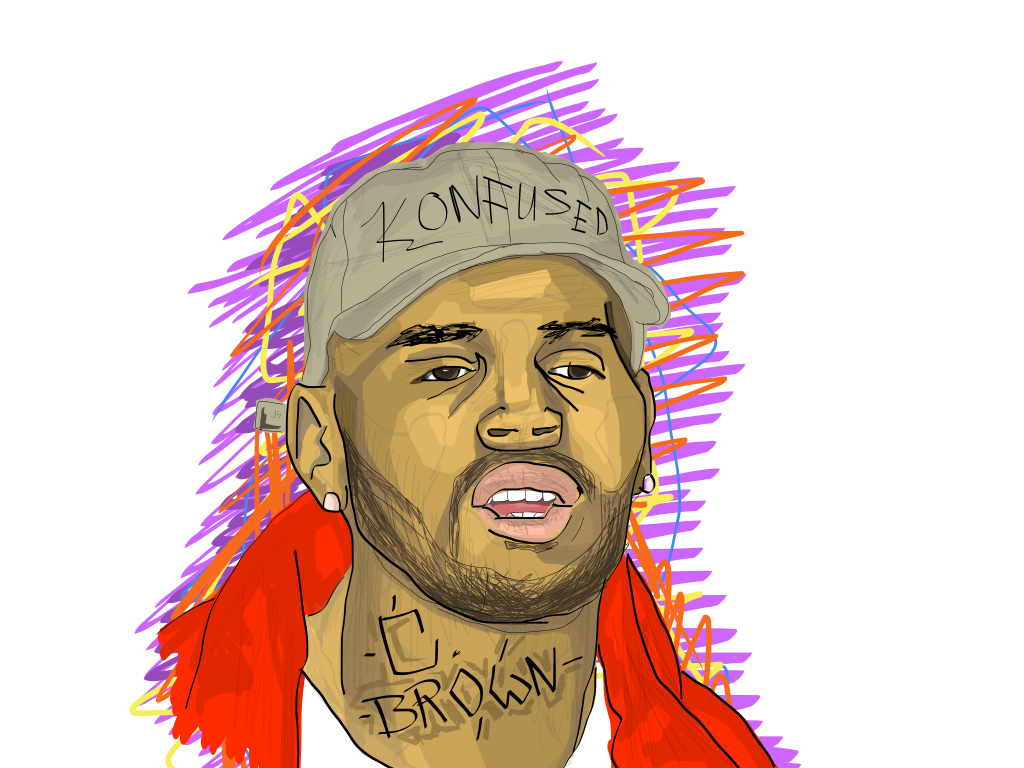 1024x768 Chris Brown Illustration On Behance - Chris Brown Drawings