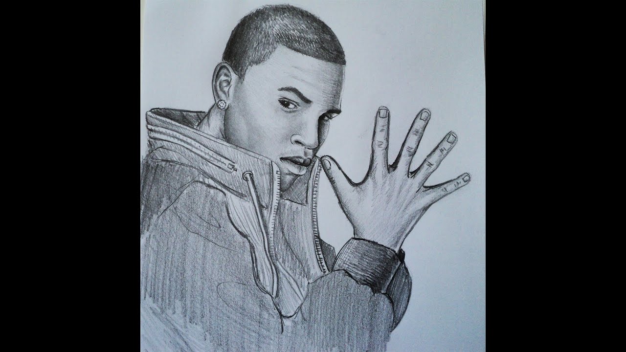 1280x720 How To Draw - Chris Brown Drawings