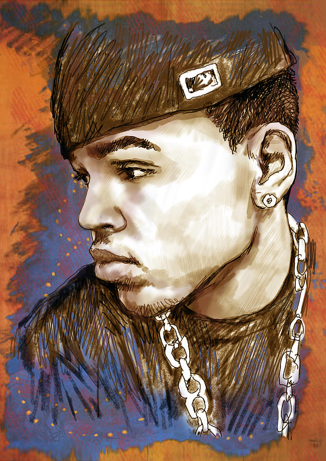 636x900 Chris Brown - Chris Brown Drawings