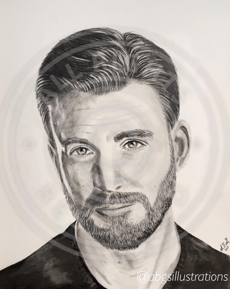 Chris Evans Drawing At Explore Collection Of Chris