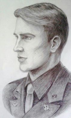236x393 How To Draw Chris Evans, Step - Chris Evans Drawing