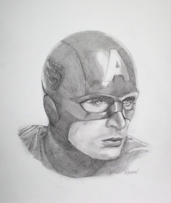 Chris Evans Drawing at PaintingValley.com | Explore collection of Chris ...