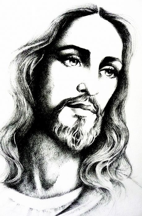 Christ Drawing