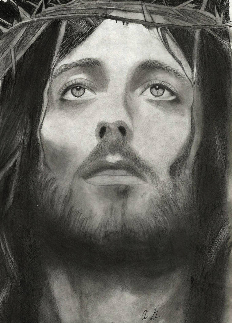 757x1055 jesus christ drawing - Christ Drawing