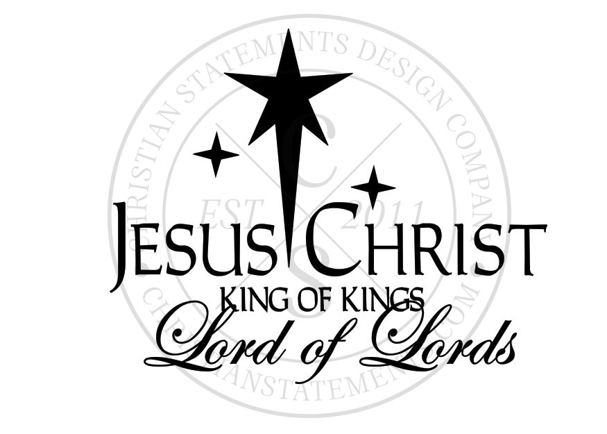 875x625 jesus christ king of kings vinyl wall statement, vinyl - Christ The King Drawing