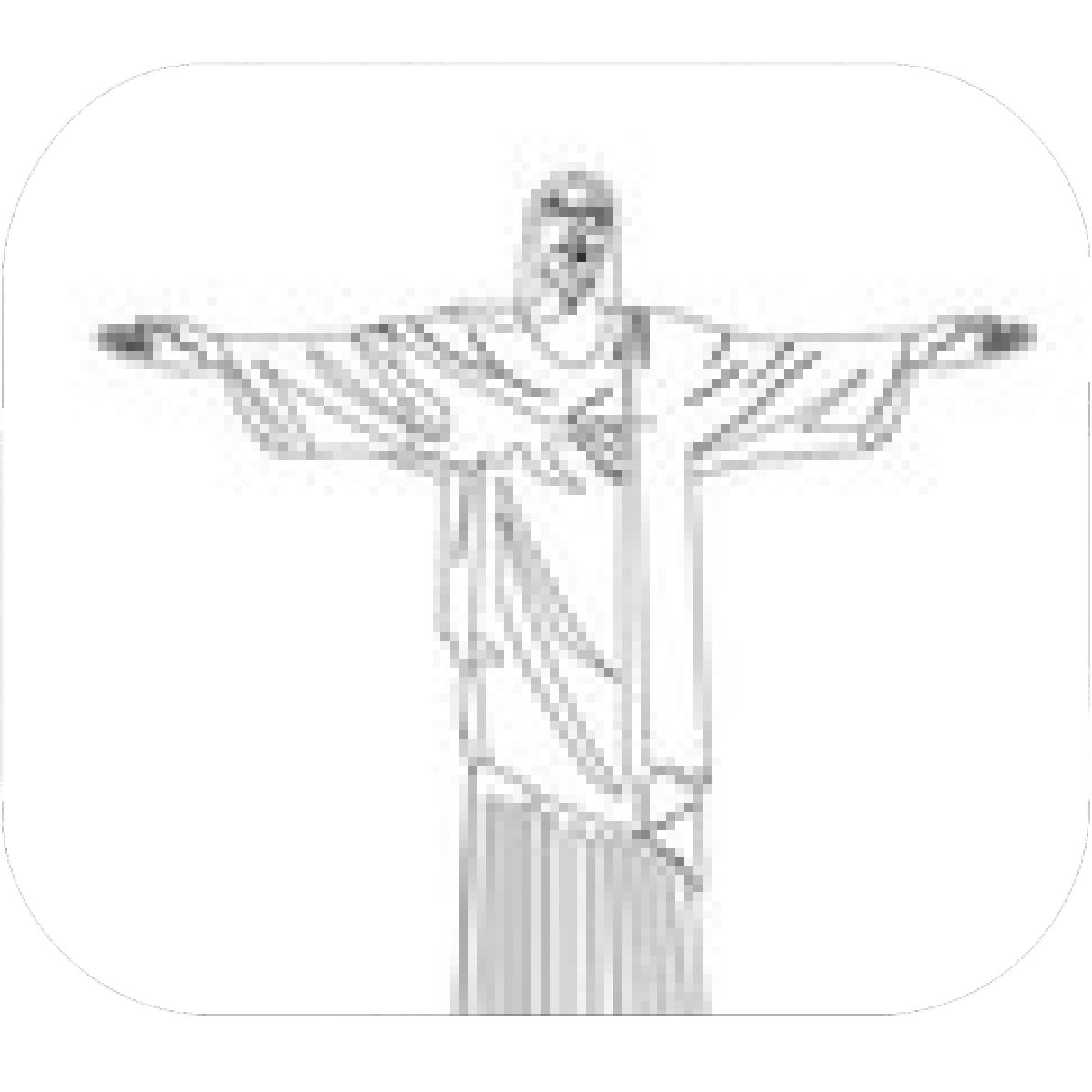 1200x1200 designs mein mousepad design mousepad selbst designen - Christ The Redeemer Drawing