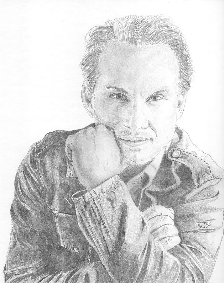 715x900 Christian Slater Drawing - Christian Drawings