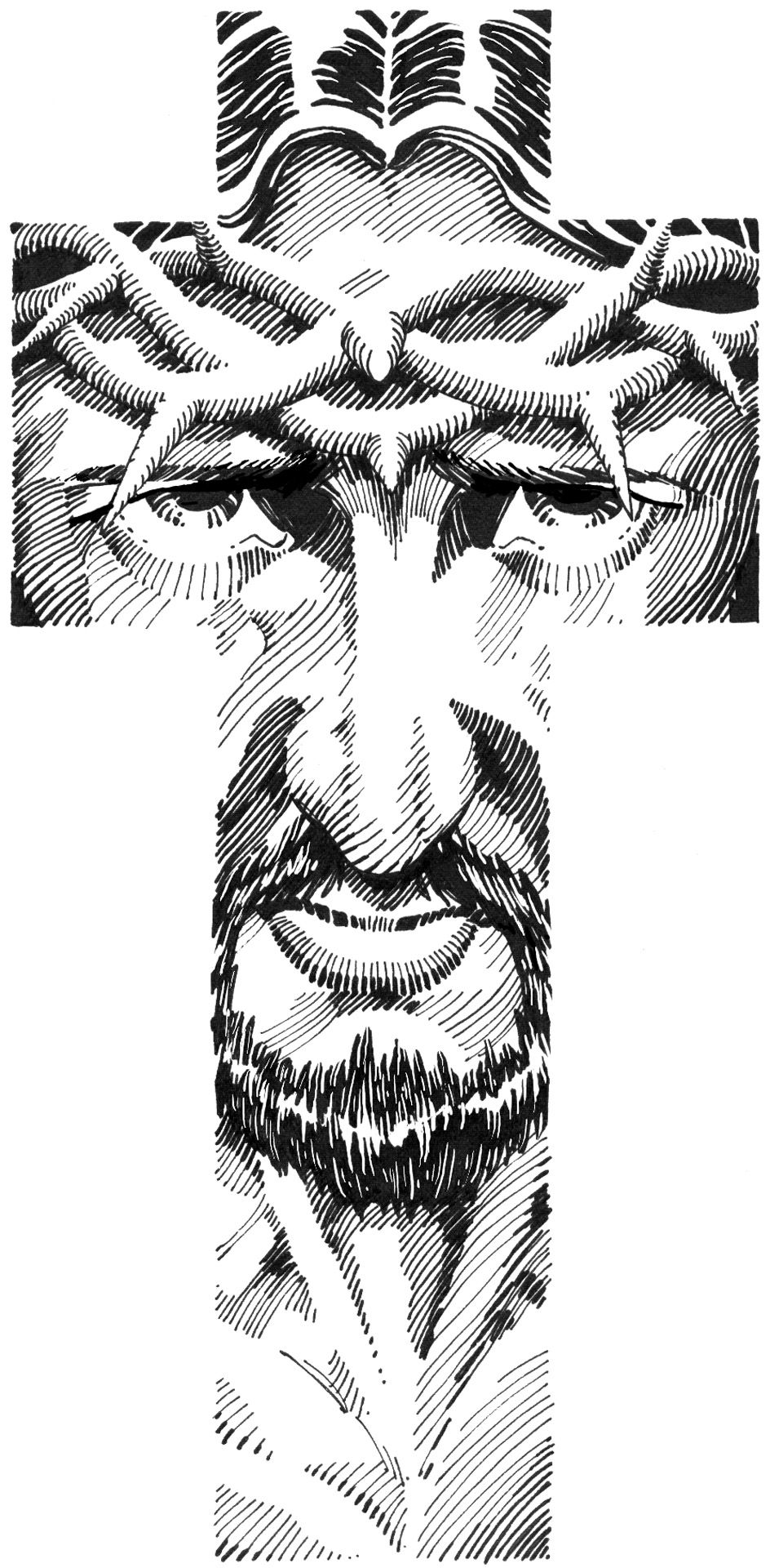 944x1920 Religious Art Drawings - Christian Drawings Images