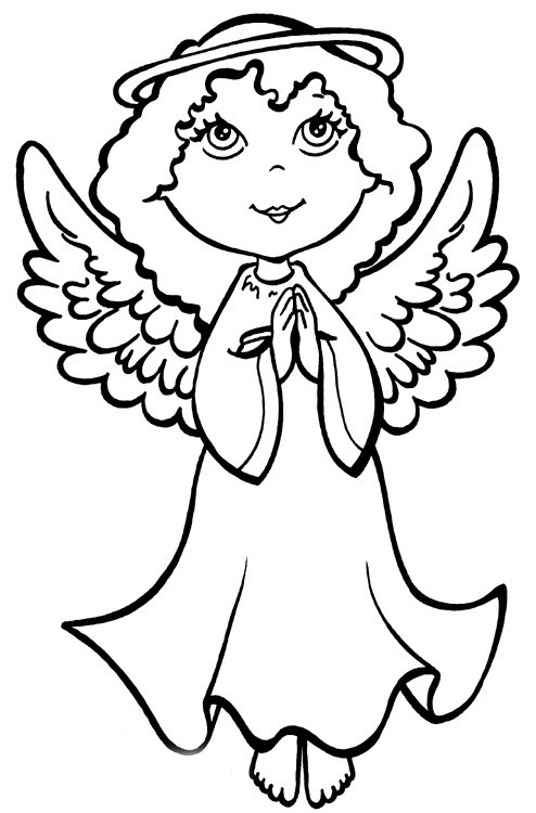 494x750 Christmas Angel Drawing Photo Drawing Skill - Christmas Angel Drawing
