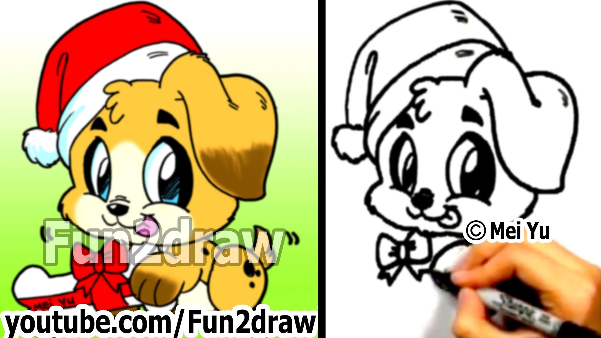 Christmas Animals Drawings at PaintingValley.com | Explore collection ...