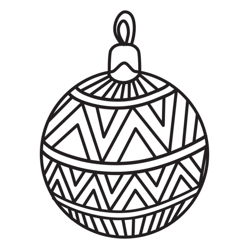 512x512 christmas ball stroke icon - Christmas Ball Drawing