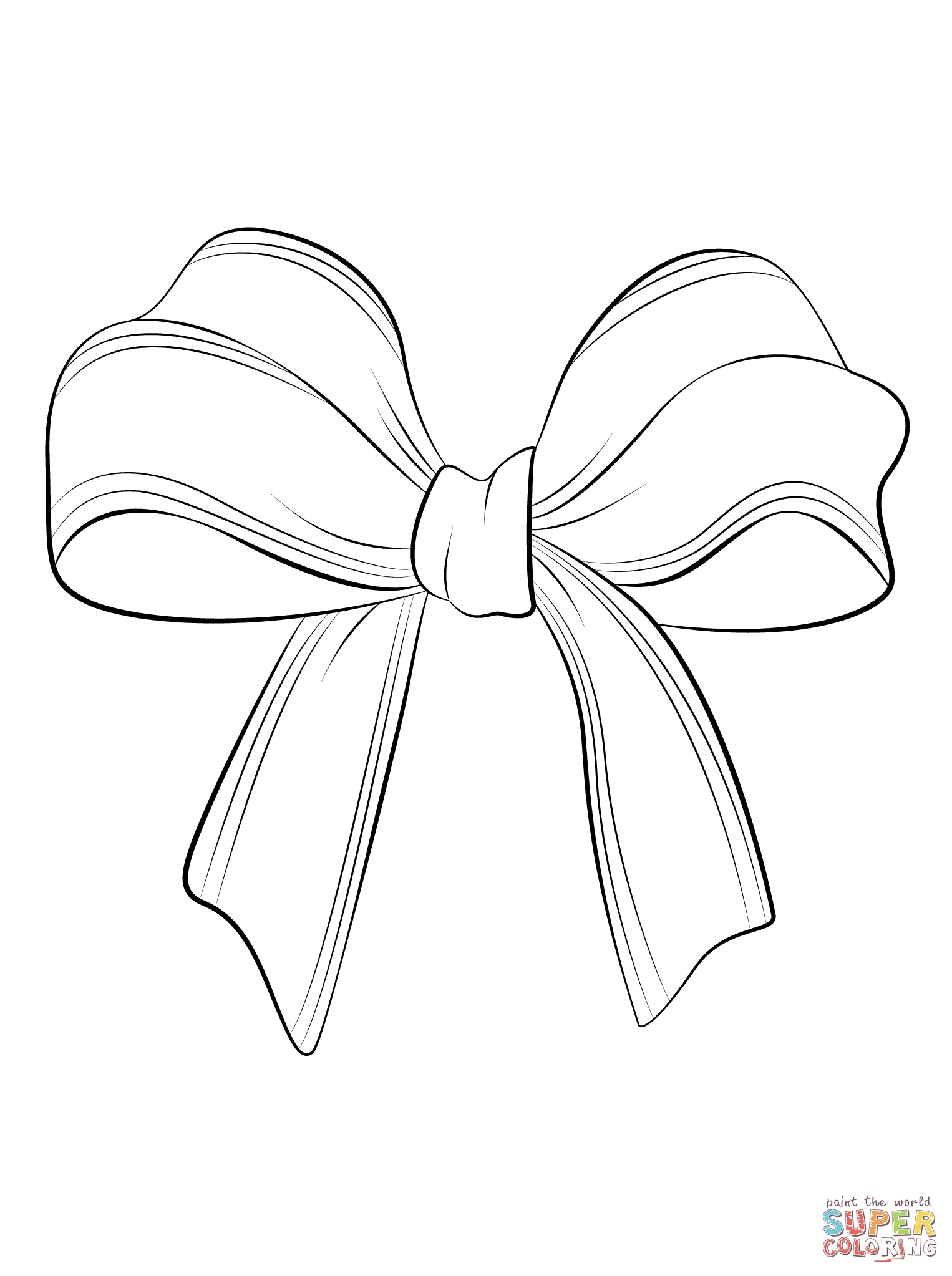 Christmas Bow Drawing at PaintingValley.com | Explore collection of ...