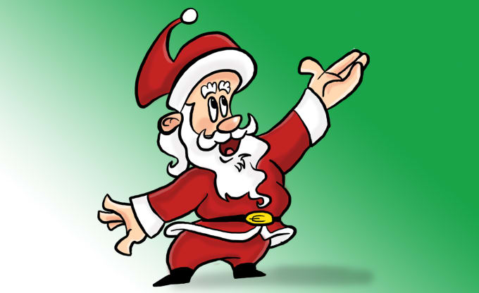680x416 Draw A Professional Christmas Cartoon Character - Christmas Cartoon Drawings
