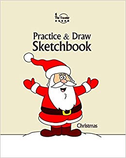 260x325 Practice And Draw Sketchbook - Christmas Cartoon Drawings