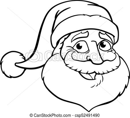 450x406 Cartoon Christmas Santa Claus Happy Santa Claus Christmas Cartoon - Christmas Cartoon Drawings