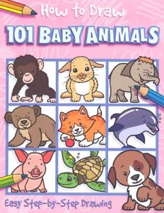 232x300 How To Draw Baby Animals Book Children's Drawing Activity - Christmas Children Drawing