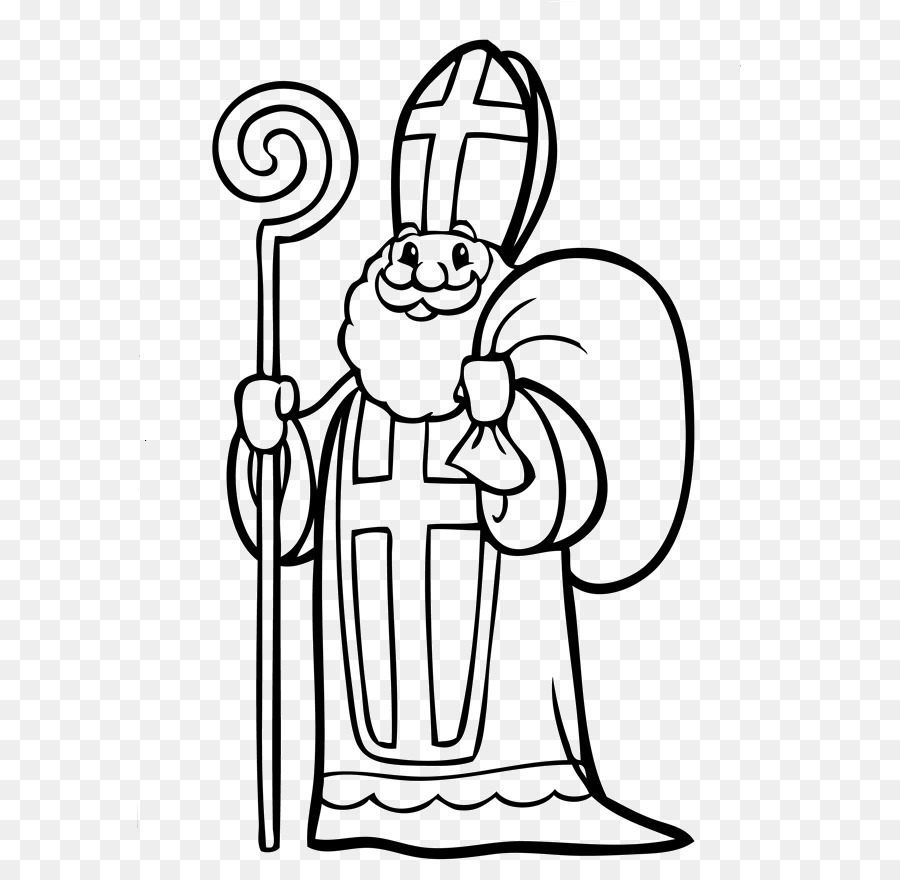 900x880 coloring book saint nicholas day christmas day sinterklaas drawing - Christmas Day Drawing