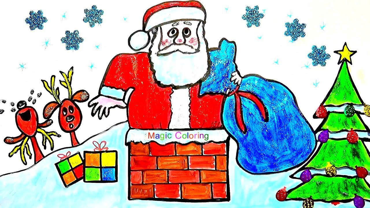Christmas Day Drawing at PaintingValley.com | Explore collection of ...