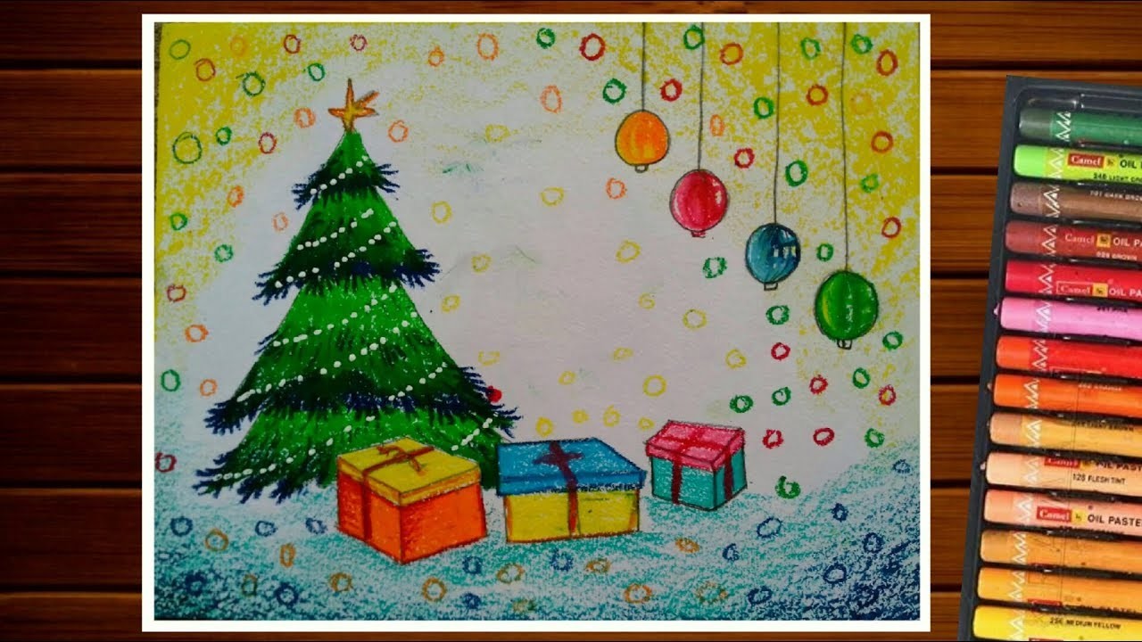 1280x720 christmas day drawing for beginnershow to draw christmas tree - Christmas Day Drawing