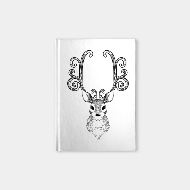 630x630 Christmas Deer Graphic - Christmas Deer Drawing