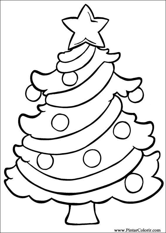 567x794 Drawings To Paint Colour Christmas - Christmas Design Drawing