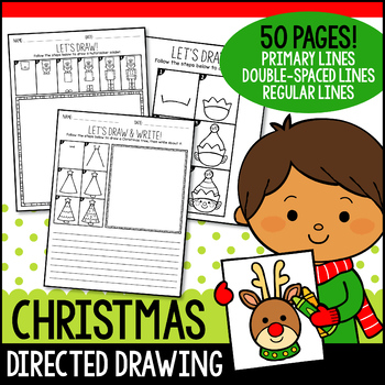 350x350 christmas directed drawing - Christmas Directed Drawing