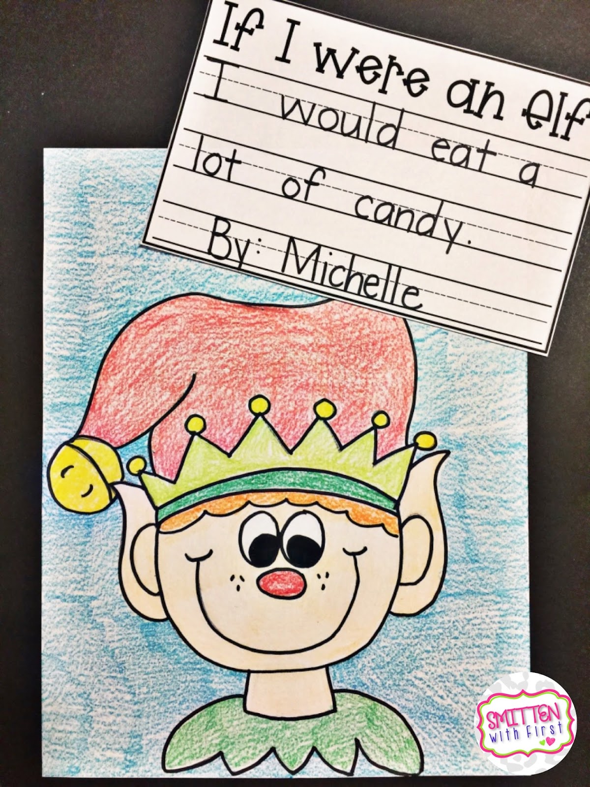 1200x1600 Elf Freebie! - Christmas Directed Drawing