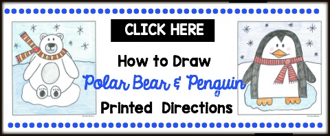 480x198 how to draw a reindeer easy directed drawing for kids - Christmas Directed Drawing