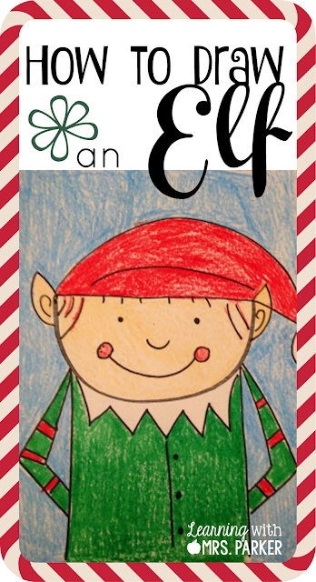 348x640 how to draw an elf directed drawing - Christmas Directed Drawing
