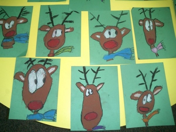 600x450 reindeer directed drawing - Christmas Directed Drawing