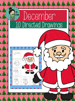 261x350 santa christmas directed drawing free - Christmas Directed Drawing